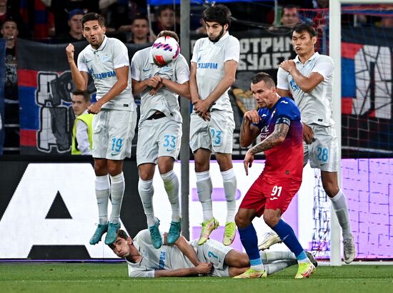 Футбол. Кубок PARI Премьер. Матч ЦСКА - "Зенит" 