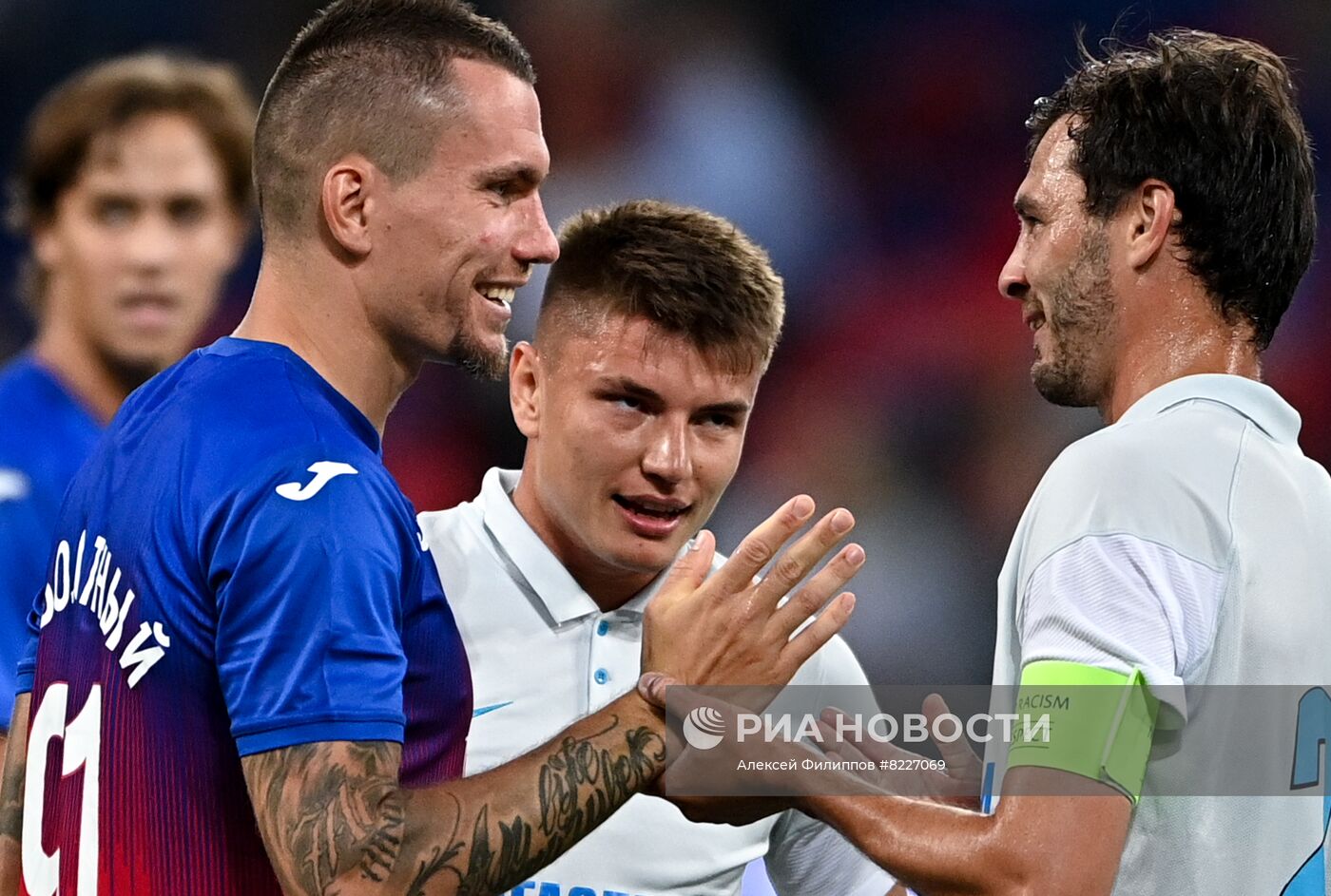 Футбол. Кубок PARI Премьер. Матч ЦСКА - "Зенит"