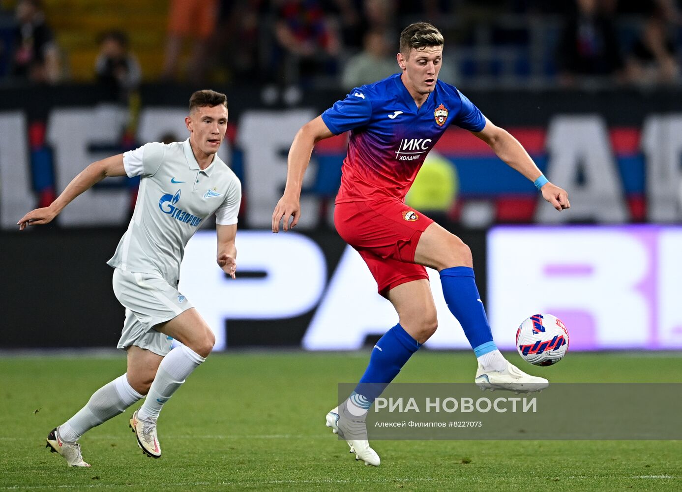 Футбол. Кубок PARI Премьер. Матч ЦСКА - "Зенит"