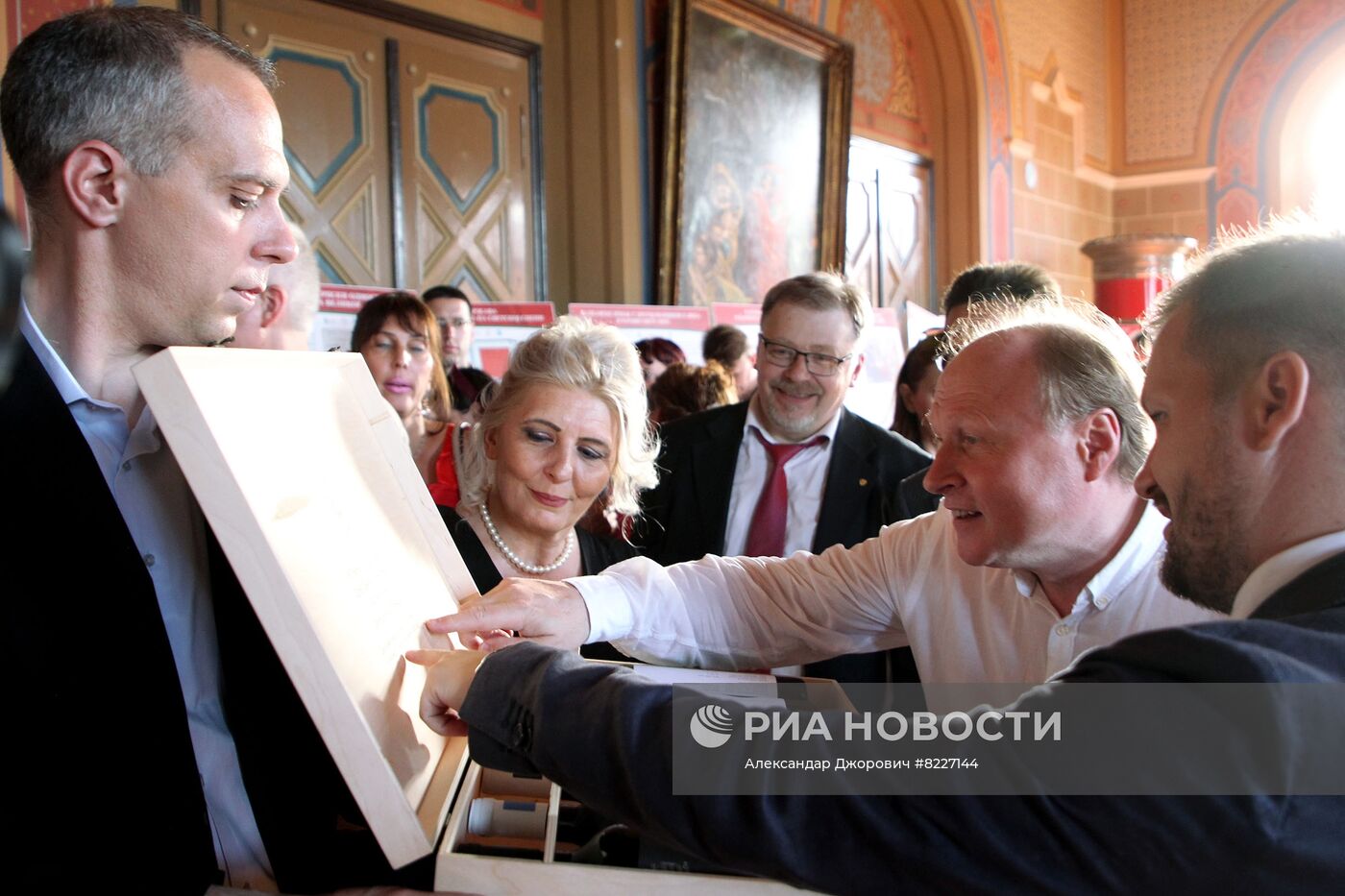 Открытие памятника Петру I в Сербии