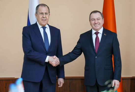 Рабочий визит главы МИД РФ С. Лаврова в Белоруссию