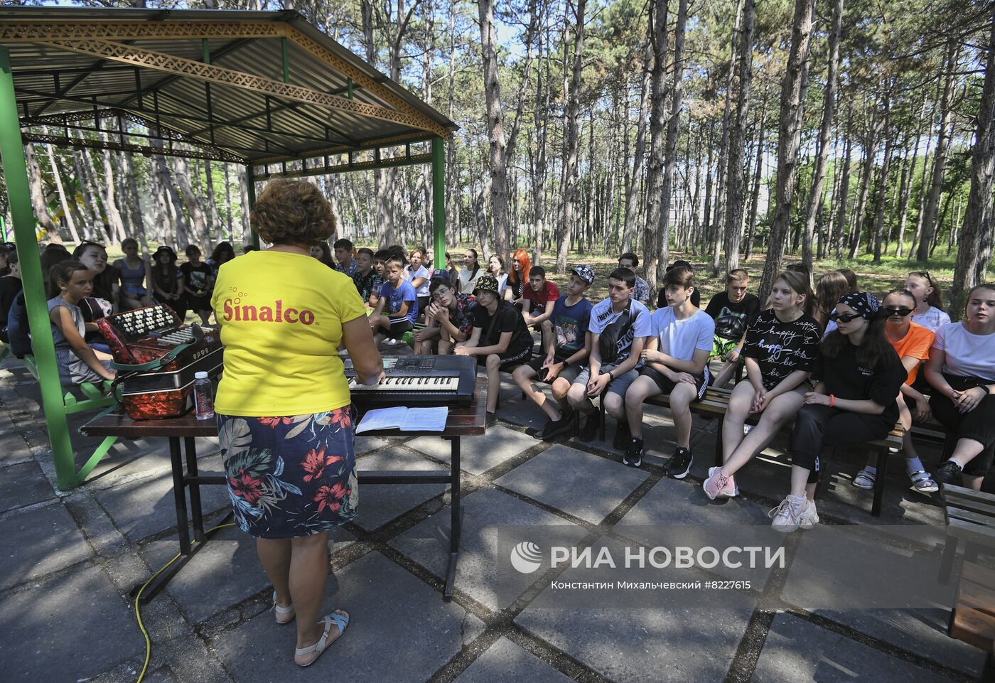 Дети из ЛНР на отдыхе в Крыму