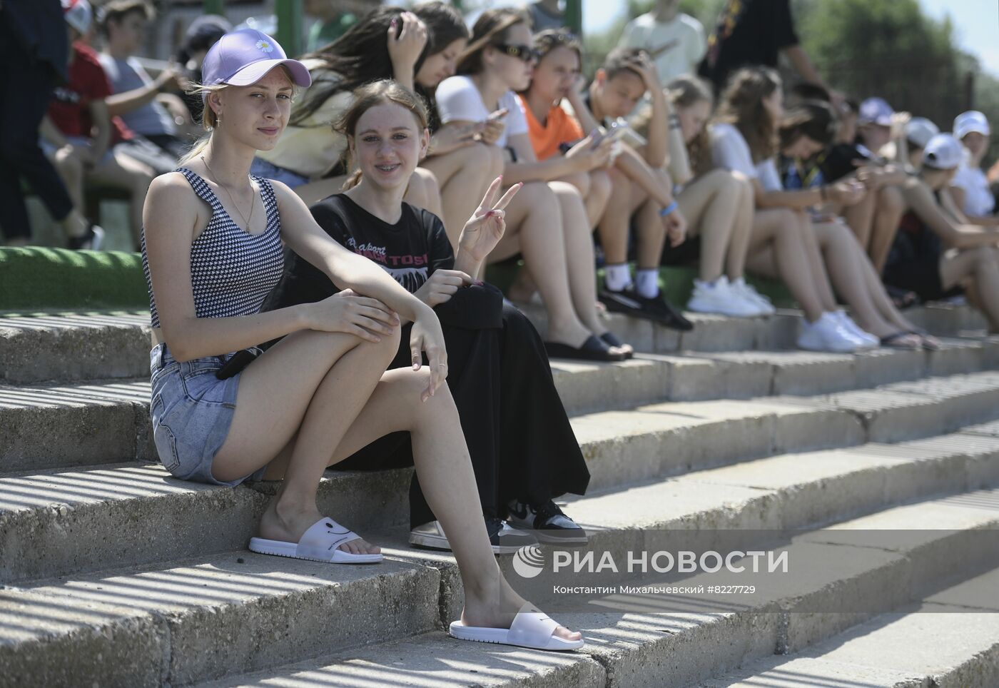 Дети из ЛНР на отдыхе в Крыму