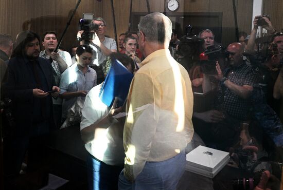 Избрание меры пресечения ректору РАНХиГС В. Мау