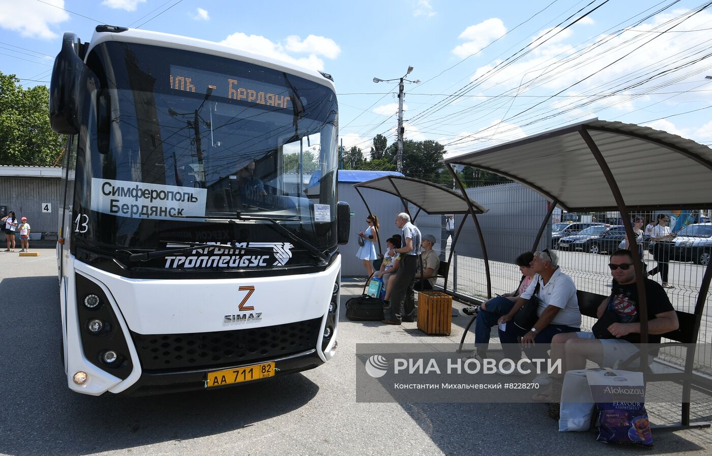 Первые за восемь лет пассажирские автобусы начинают курсировать между Крымом, Херсоном и Мелитополем