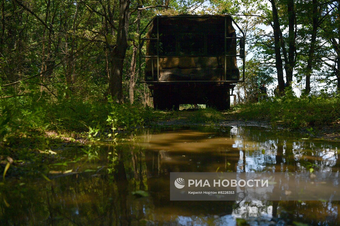 Ракетный комплекс "Искандер" на боевом дежурстве в зоне проведения спецоперации