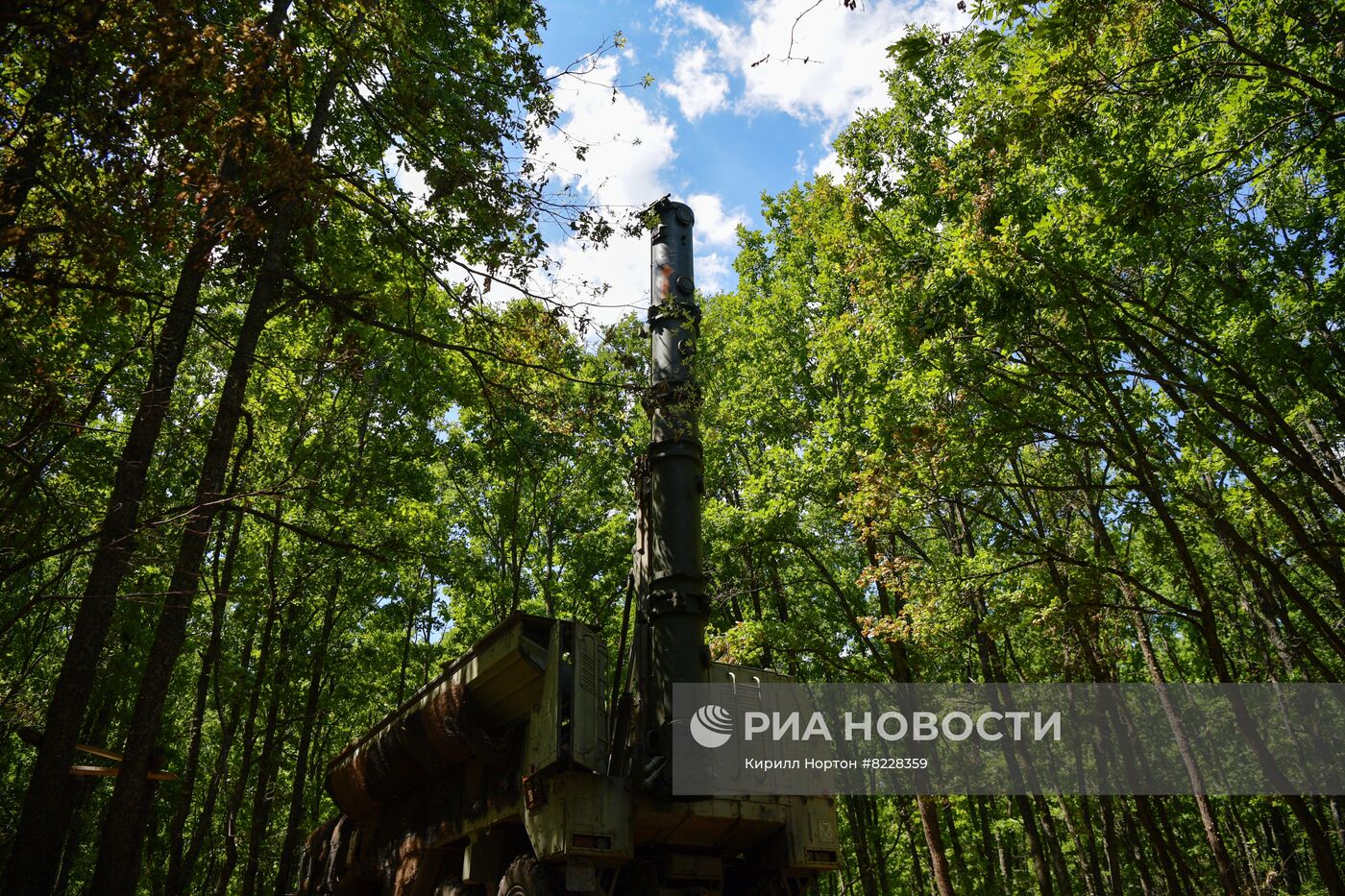 Ракетный комплекс "Искандер" на боевом дежурстве в зоне проведения спецоперации