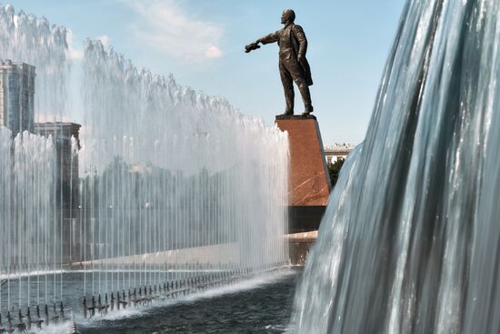 Жаркая погода в Санкт-Петербурге