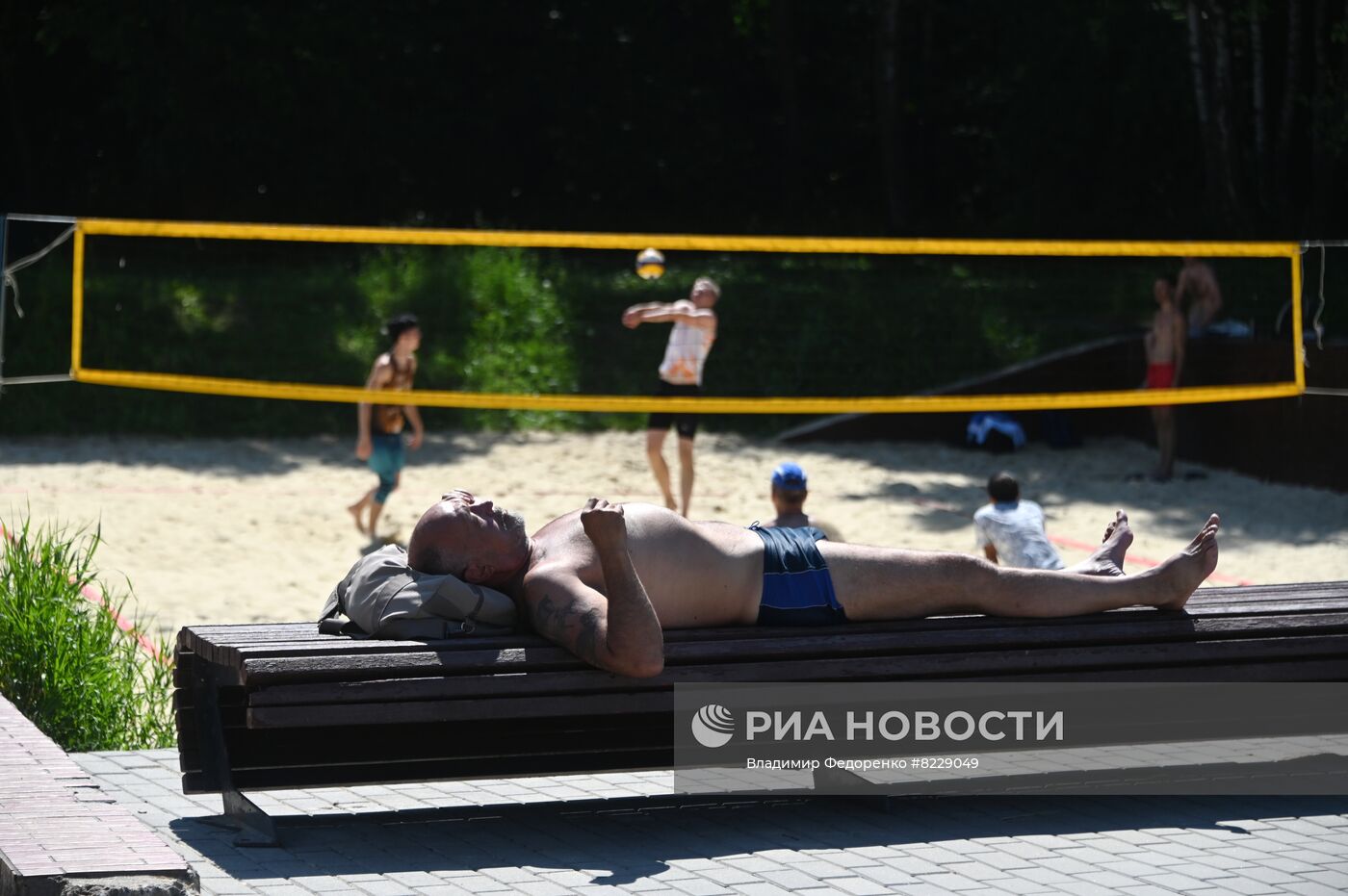 Пляжный отдых в Москве 