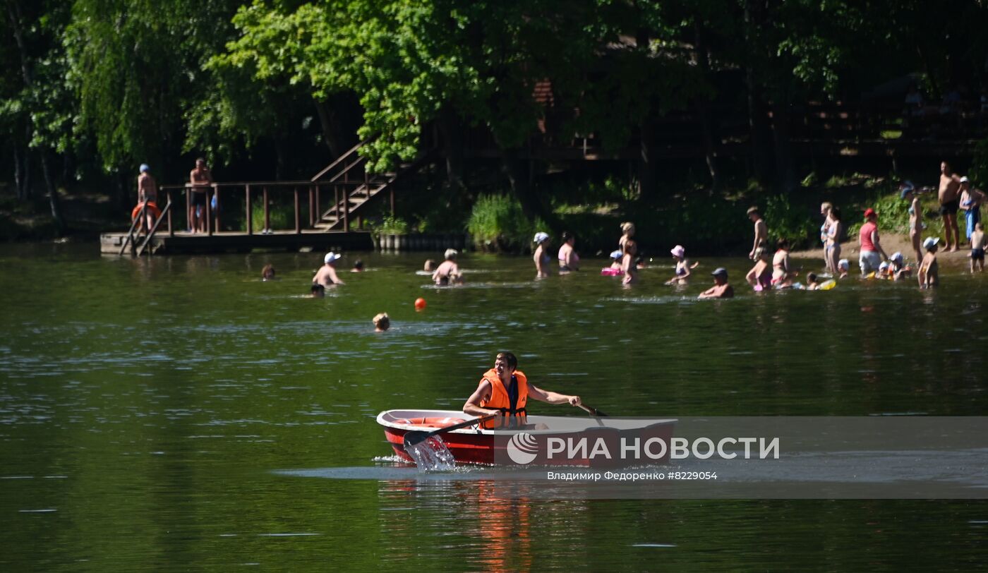 Пляжный отдых в Москве 