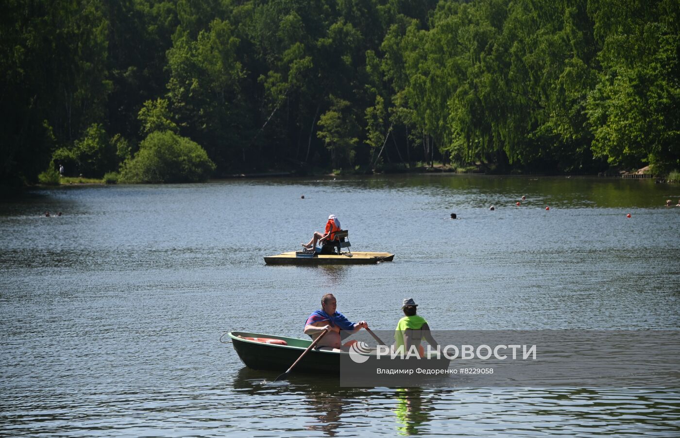 Пляжный отдых в Москве 