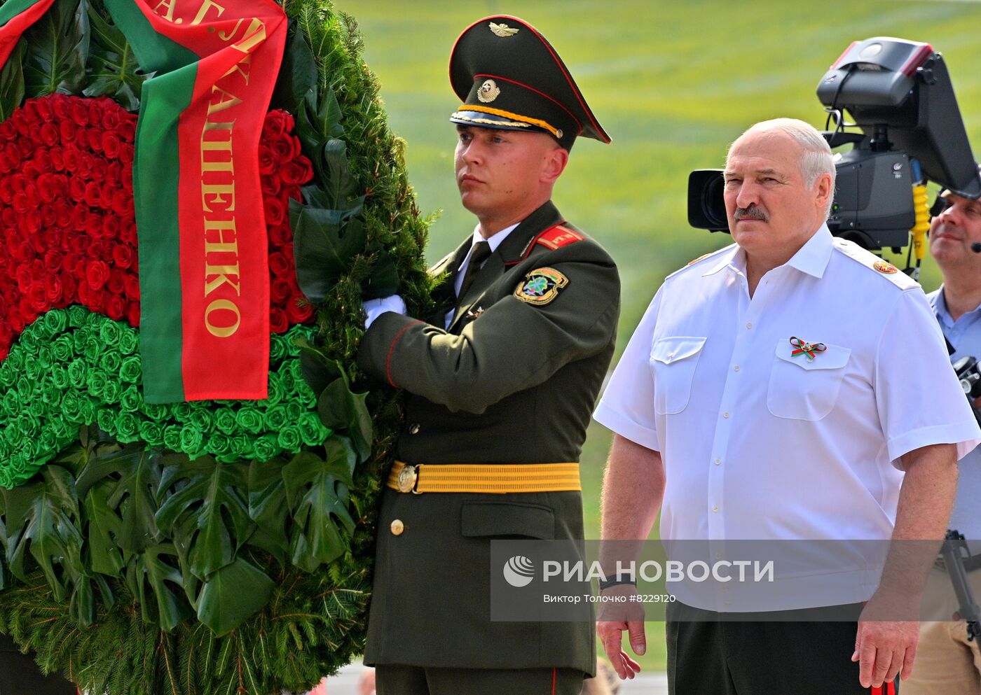 Митинг с участием А. Лукашенко по случаю Дня Независимости в Белоруссии