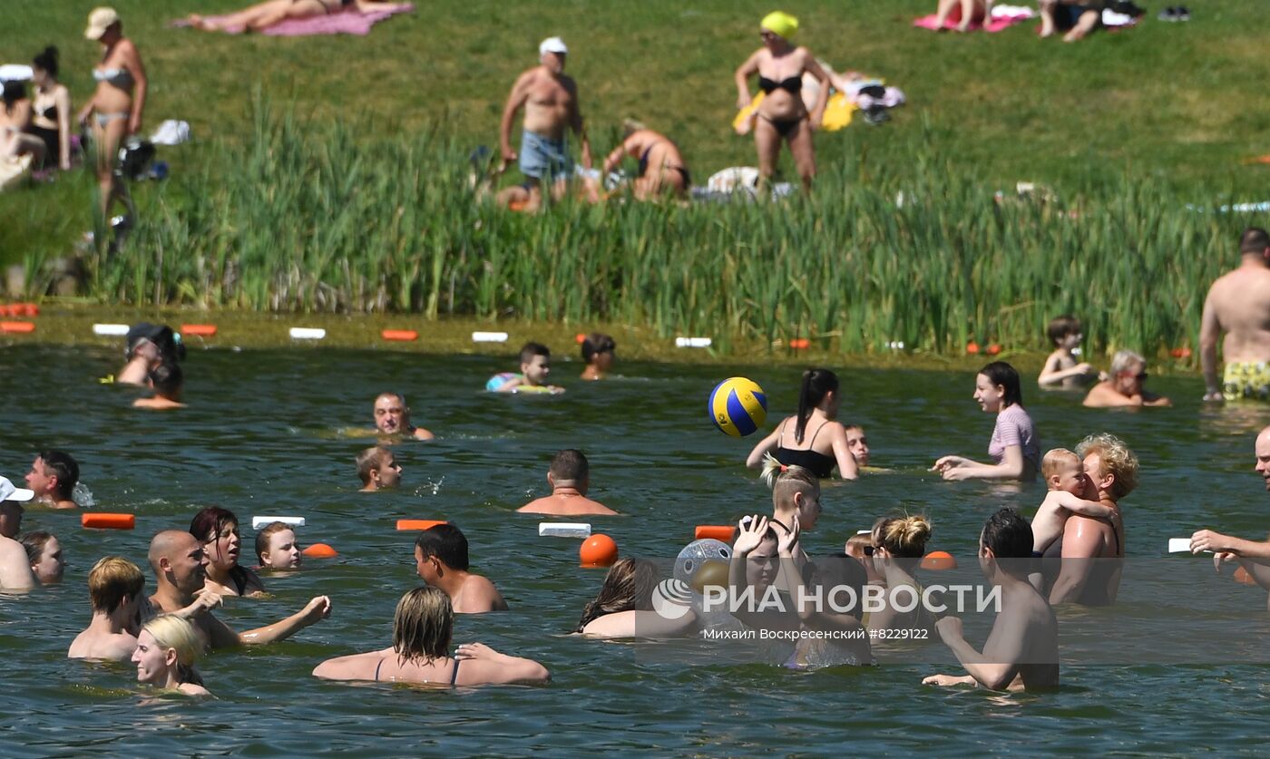 Пляжный отдых в Москве 