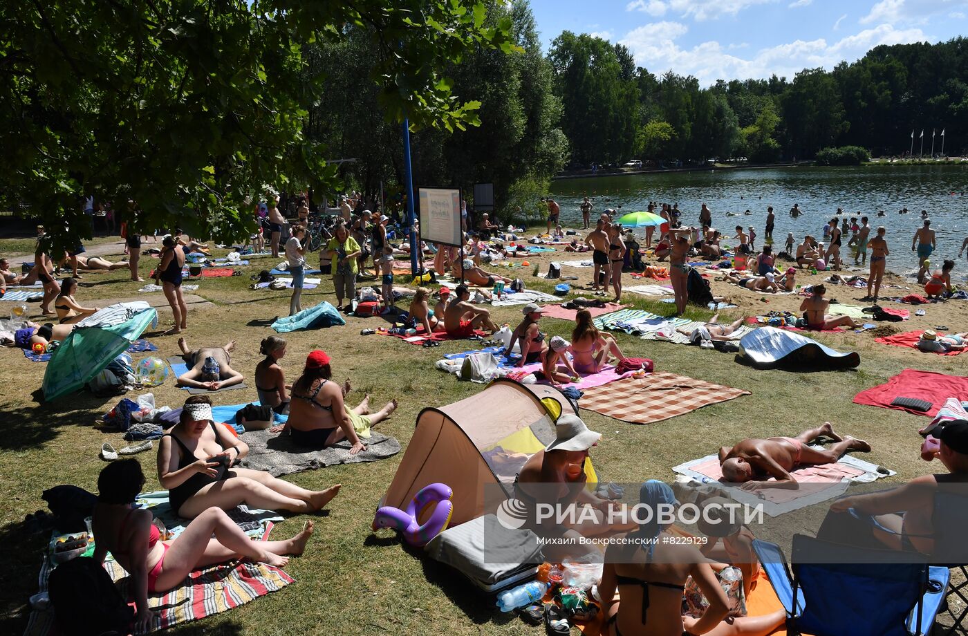 Пляжный отдых в Москве 