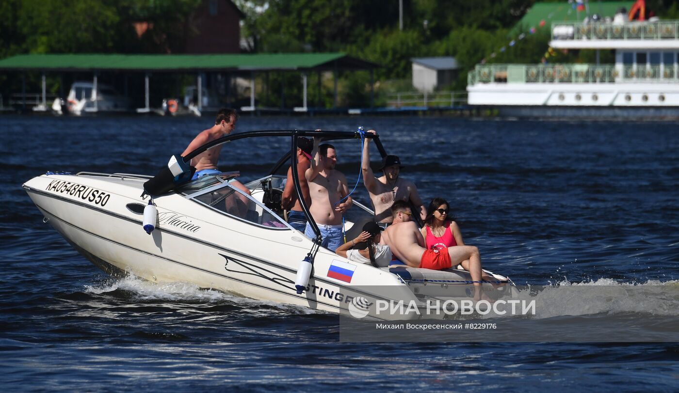 Пляжный отдых в Москве 