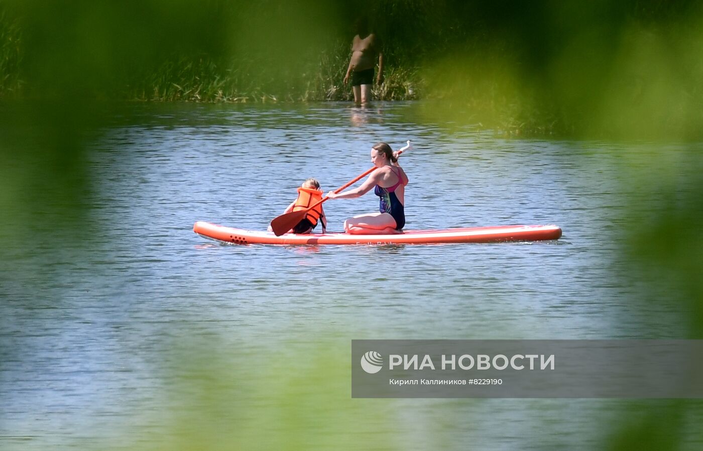 Пляжный отдых в Москве 