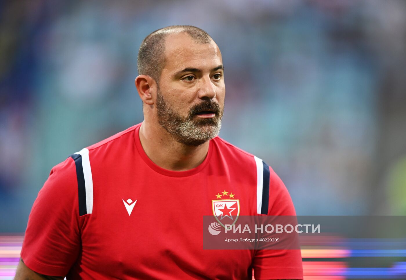 Футбол. Товарищеский матч. "Зенит" - "Црвена Звезда"