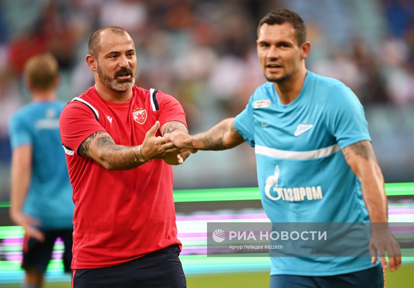 Футбол. Товарищеский матч. "Зенит" - "Црвена Звезда"