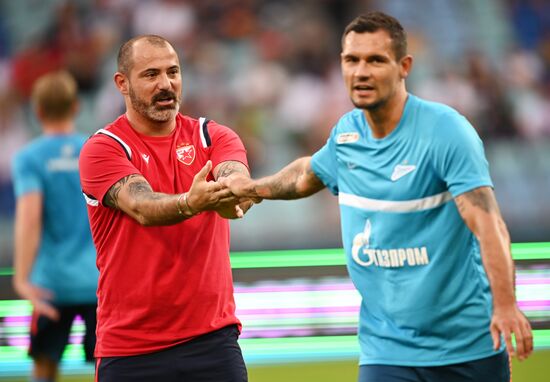 Футбол. Товарищеский матч. "Зенит" - "Црвена Звезда"