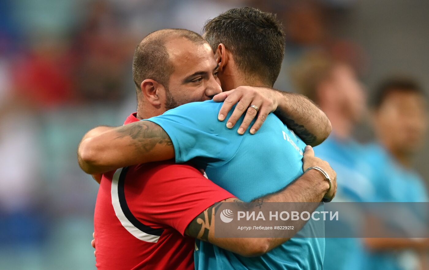 Футбол. Товарищеский матч. "Зенит" - "Црвена Звезда"