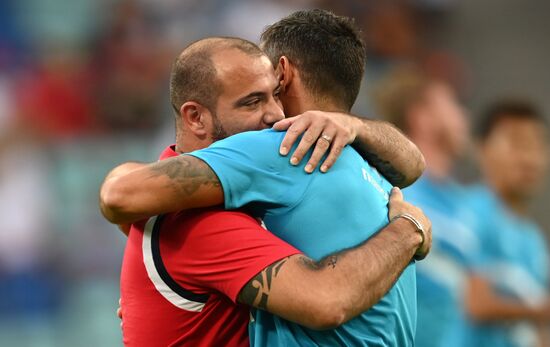 Футбол. Товарищеский матч. "Зенит" - "Црвена Звезда"