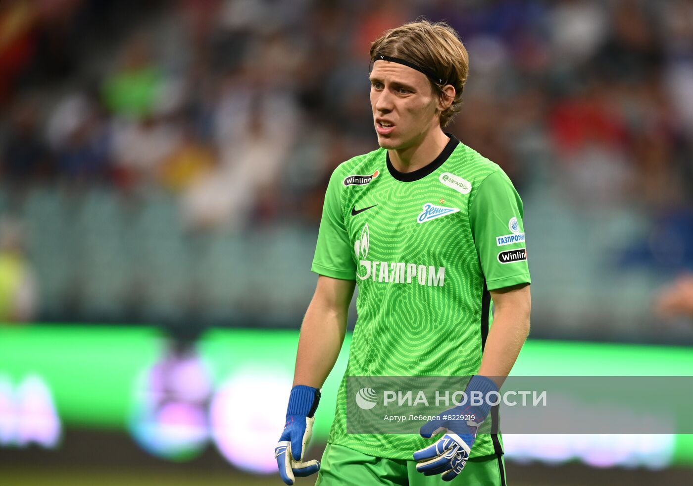 Футбол. Товарищеский матч. "Зенит" - "Црвена Звезда"