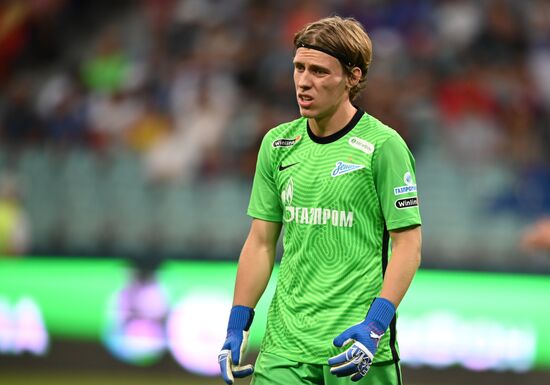 Футбол. Товарищеский матч. "Зенит" - "Црвена Звезда"