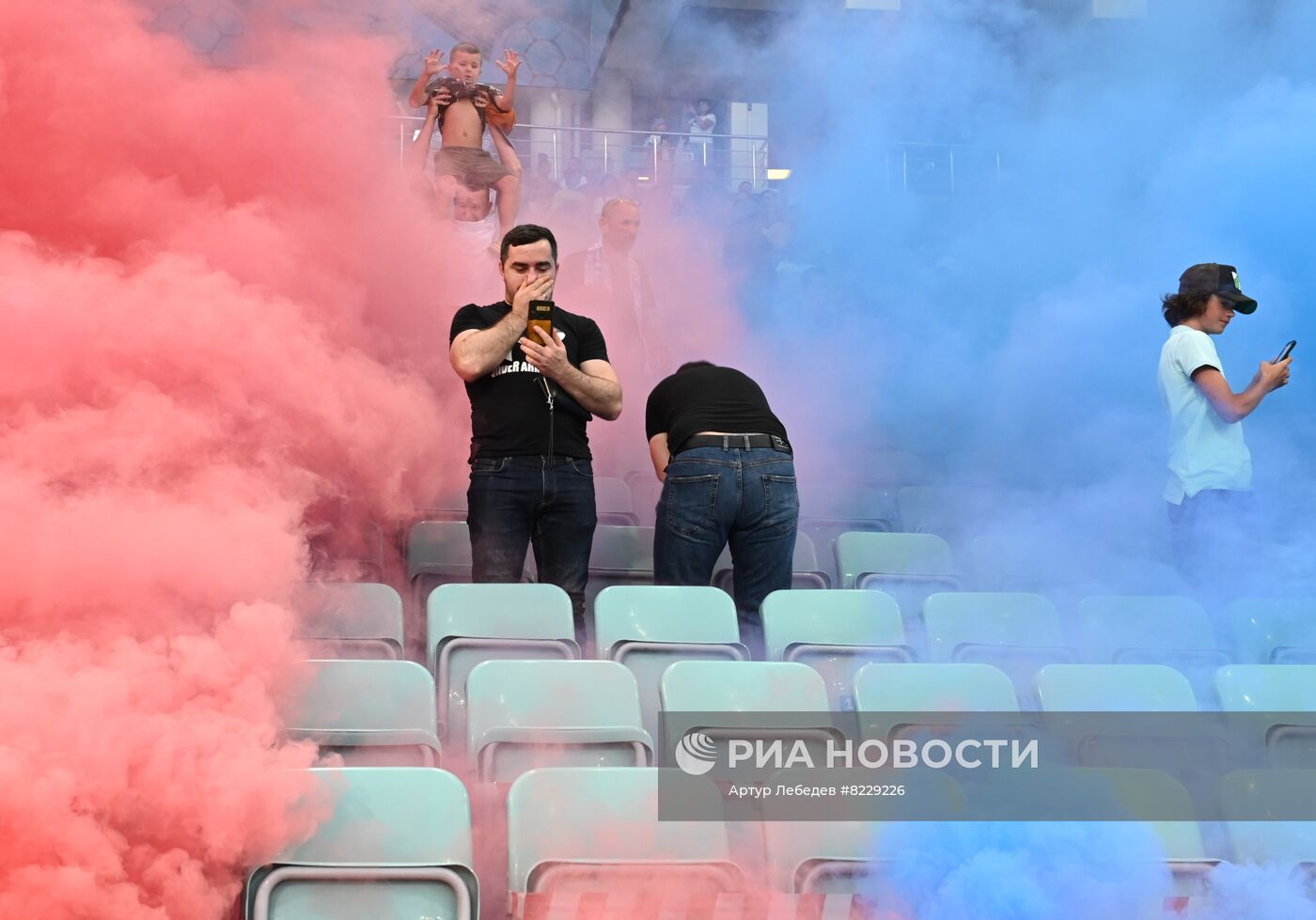 Футбол. Товарищеский матч. "Зенит" - "Црвена Звезда"