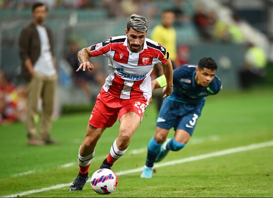 Футбол. Товарищеский матч. "Зенит" - "Црвена Звезда"