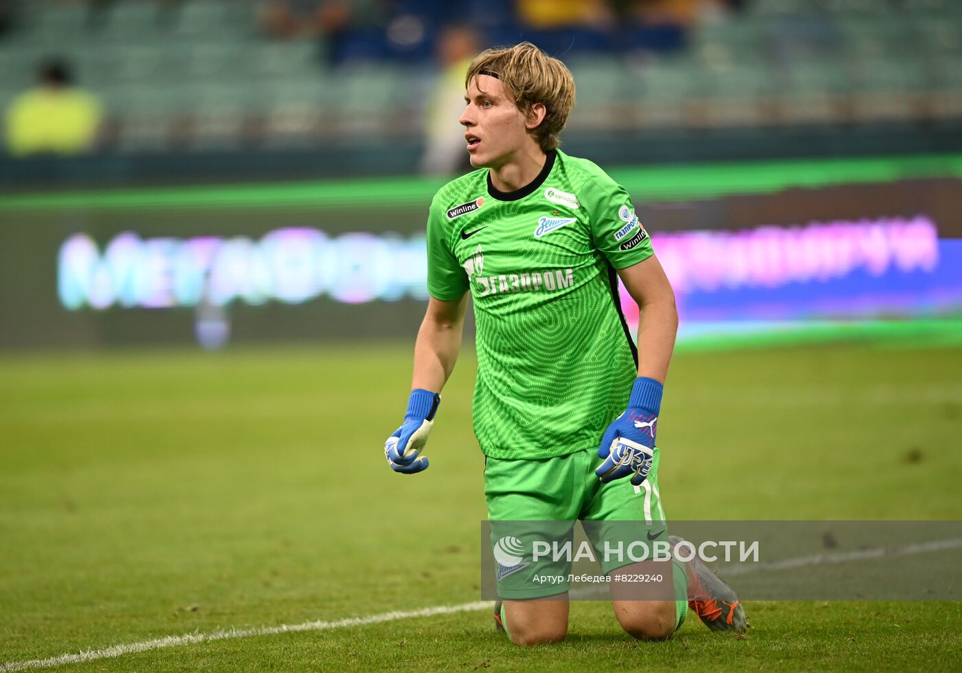 Футбол. Товарищеский матч. "Зенит" - "Црвена Звезда"