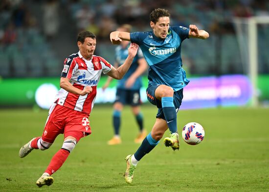 Футбол. Товарищеский матч. "Зенит" - "Црвена Звезда"