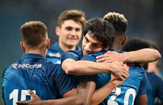 Футбол. Товарищеский матч. "Зенит" - "Црвена Звезда"