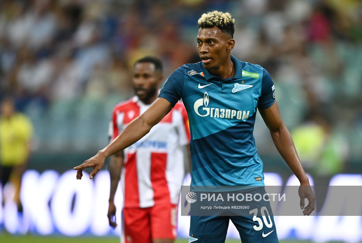 Футбол. Товарищеский матч. "Зенит" - "Црвена Звезда"