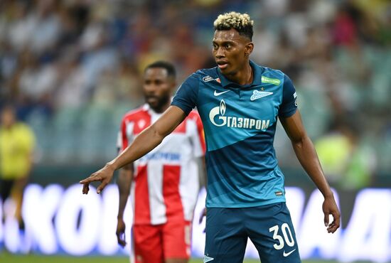 Футбол. Товарищеский матч. "Зенит" - "Црвена Звезда"