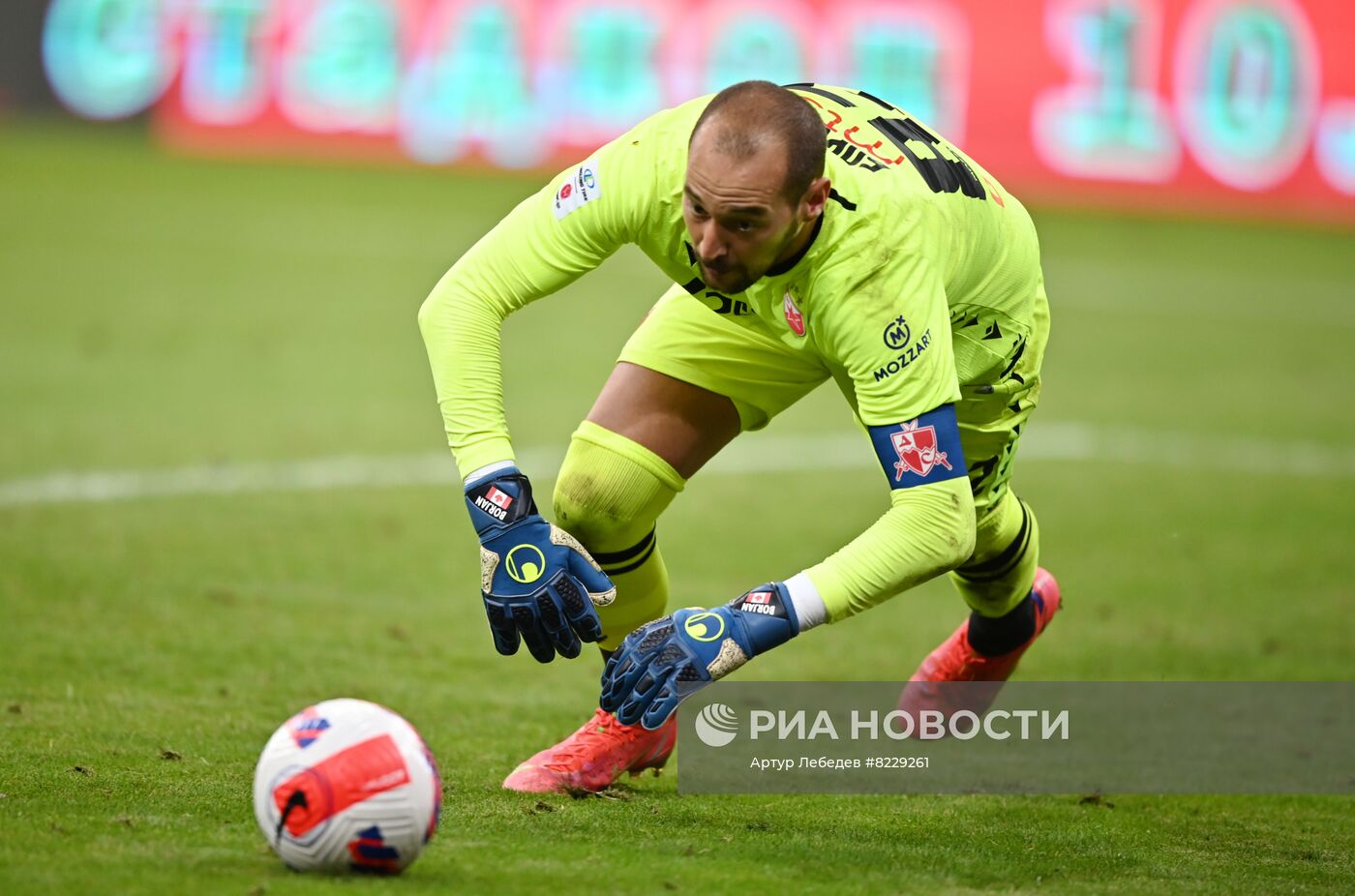 Футбол. Товарищеский матч. "Зенит" - "Црвена Звезда"