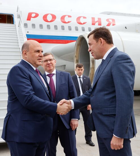 Рабочая поездка премьер-министра РФ М. Мишустина в Свердловскую область