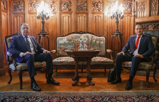 Переговоры министров иностранных дел РФ и Венесуэлы С. Лаврова и К. Фариа