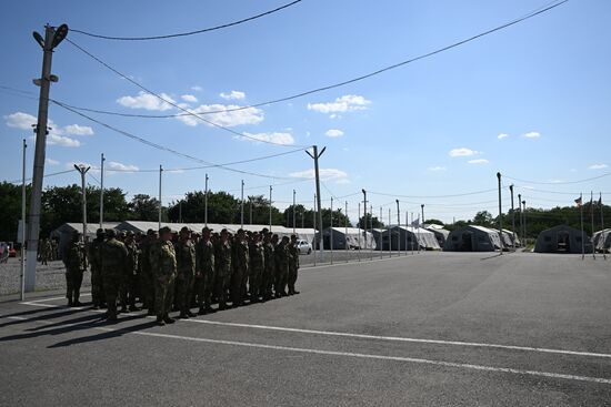 Генеральный директор медиагруппы "Россия сегодня" Д. Киселев посетил Российский университет спецназа в Гудермесе