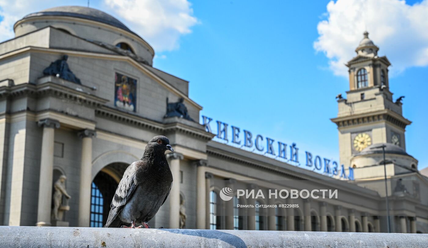 Киевский вокзал в Москве