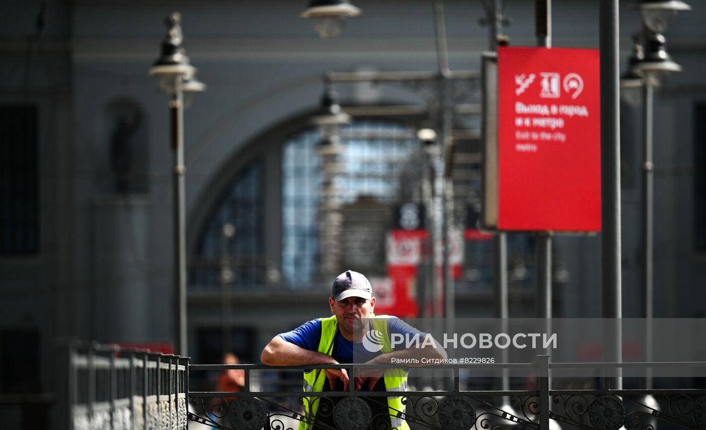 Киевский вокзал в Москве