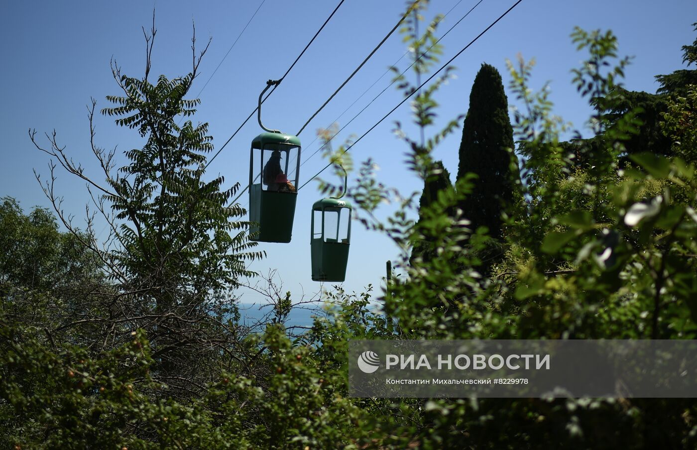 Канатная дорога "Ялта - Горка" в Крыму