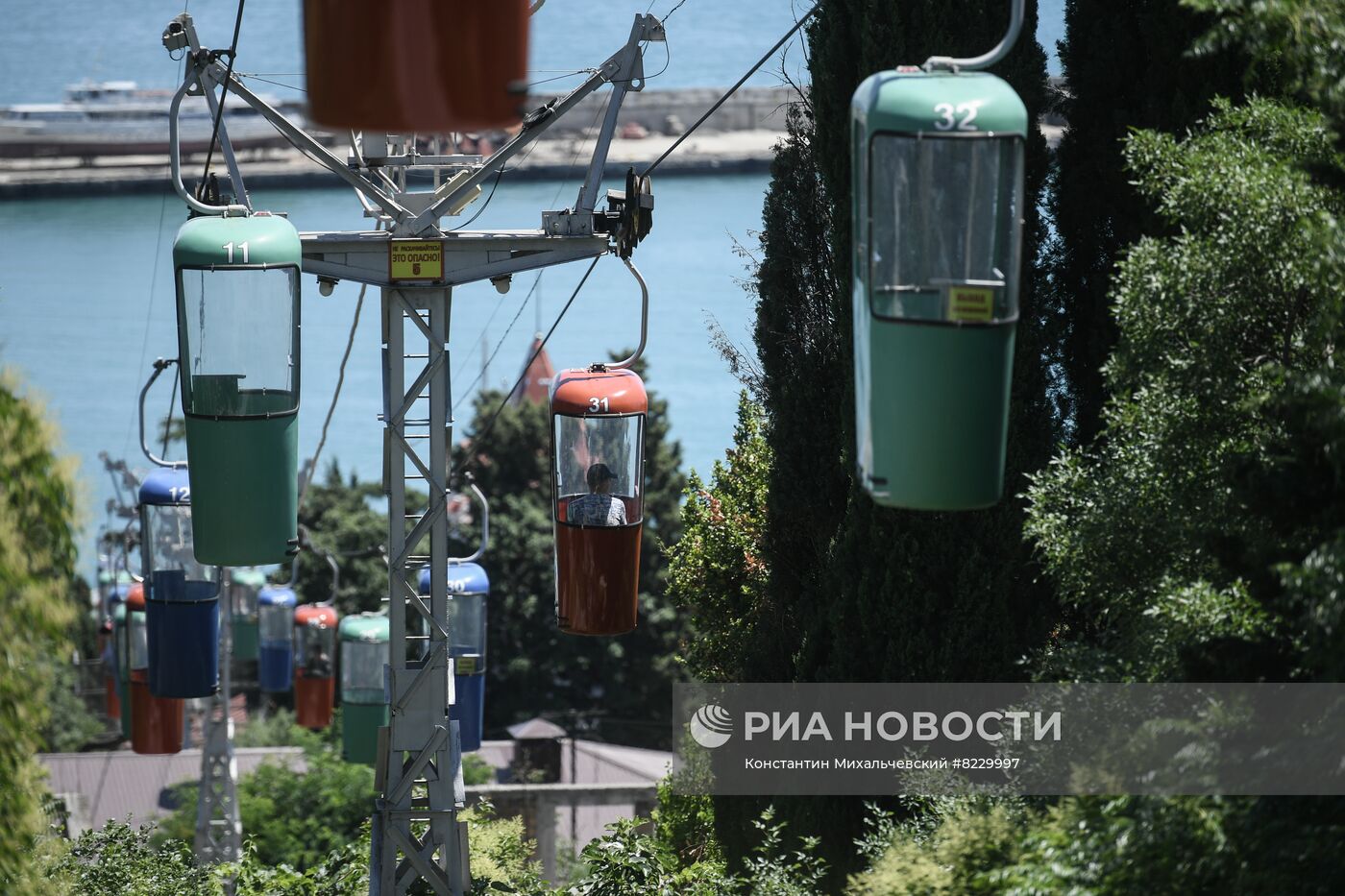 Канатная дорога "Ялта - Горка" в Крыму