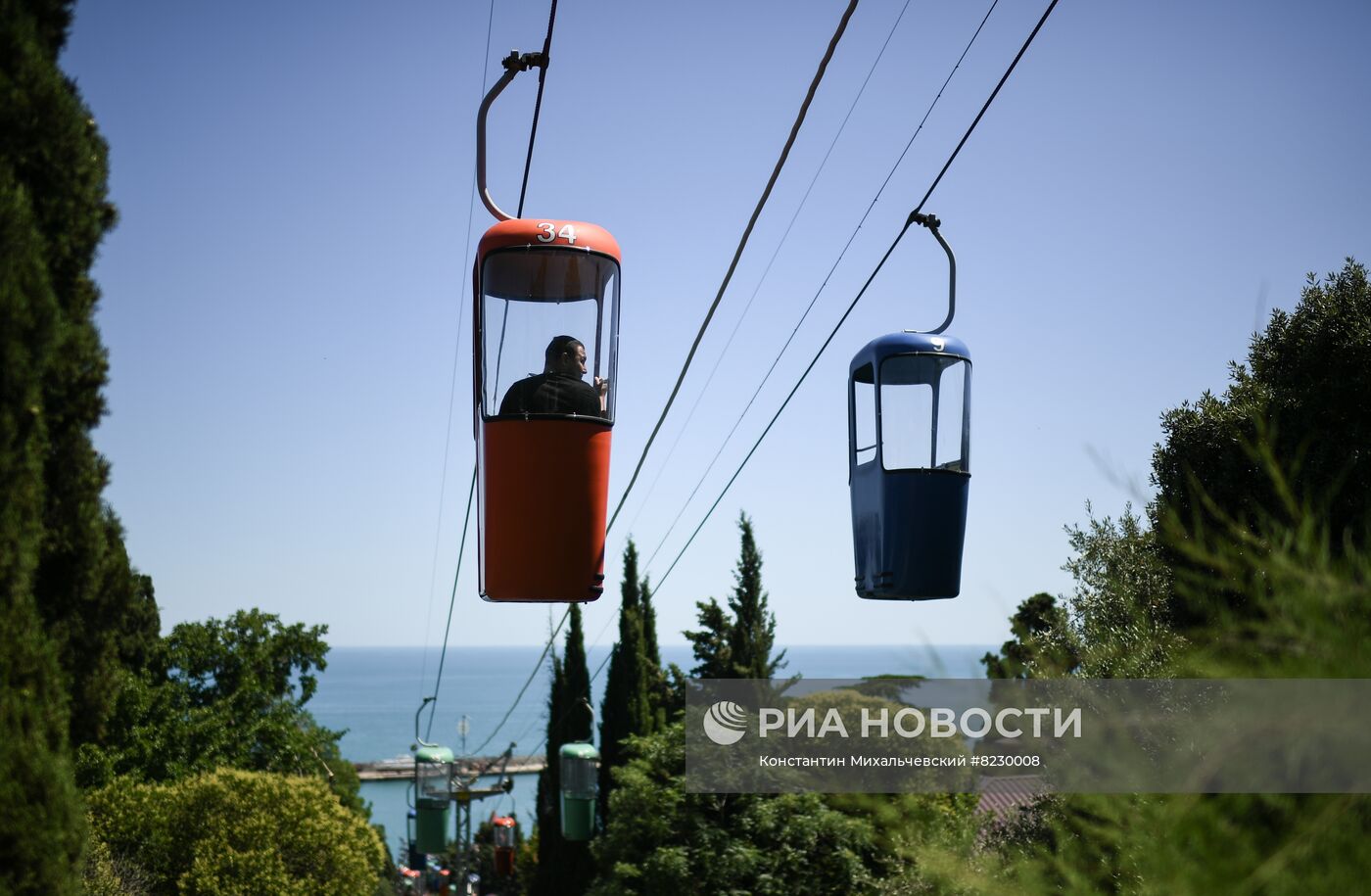 Малая канатная дорога в Ялте