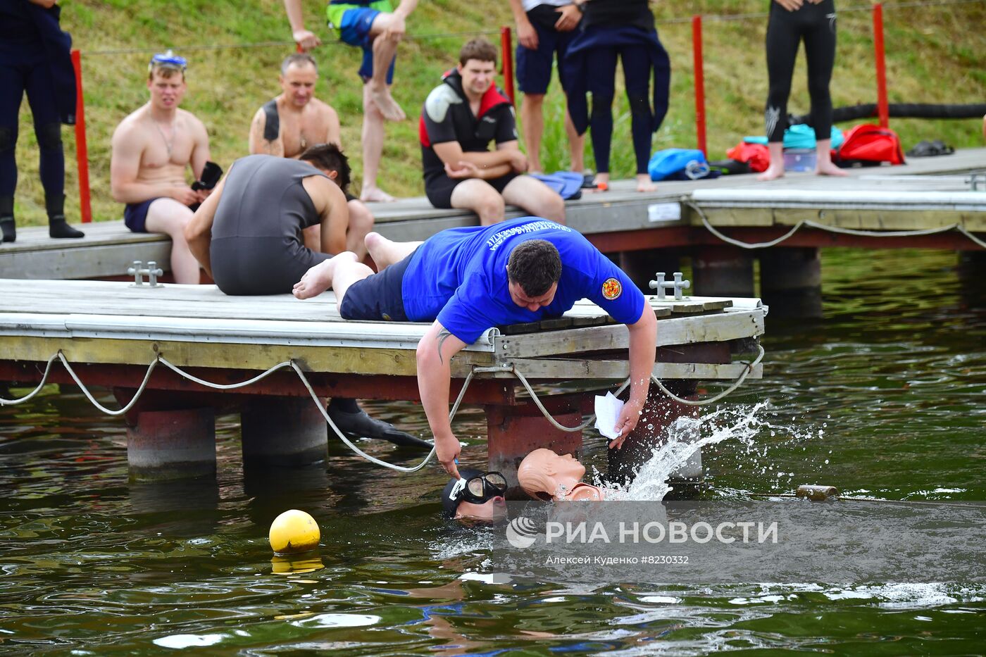 Финал городского конкурса профессионального мастерства по профессии "Спасатель"