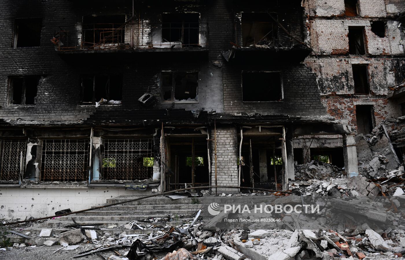 Повседневная мирная жизнь в Волновахе