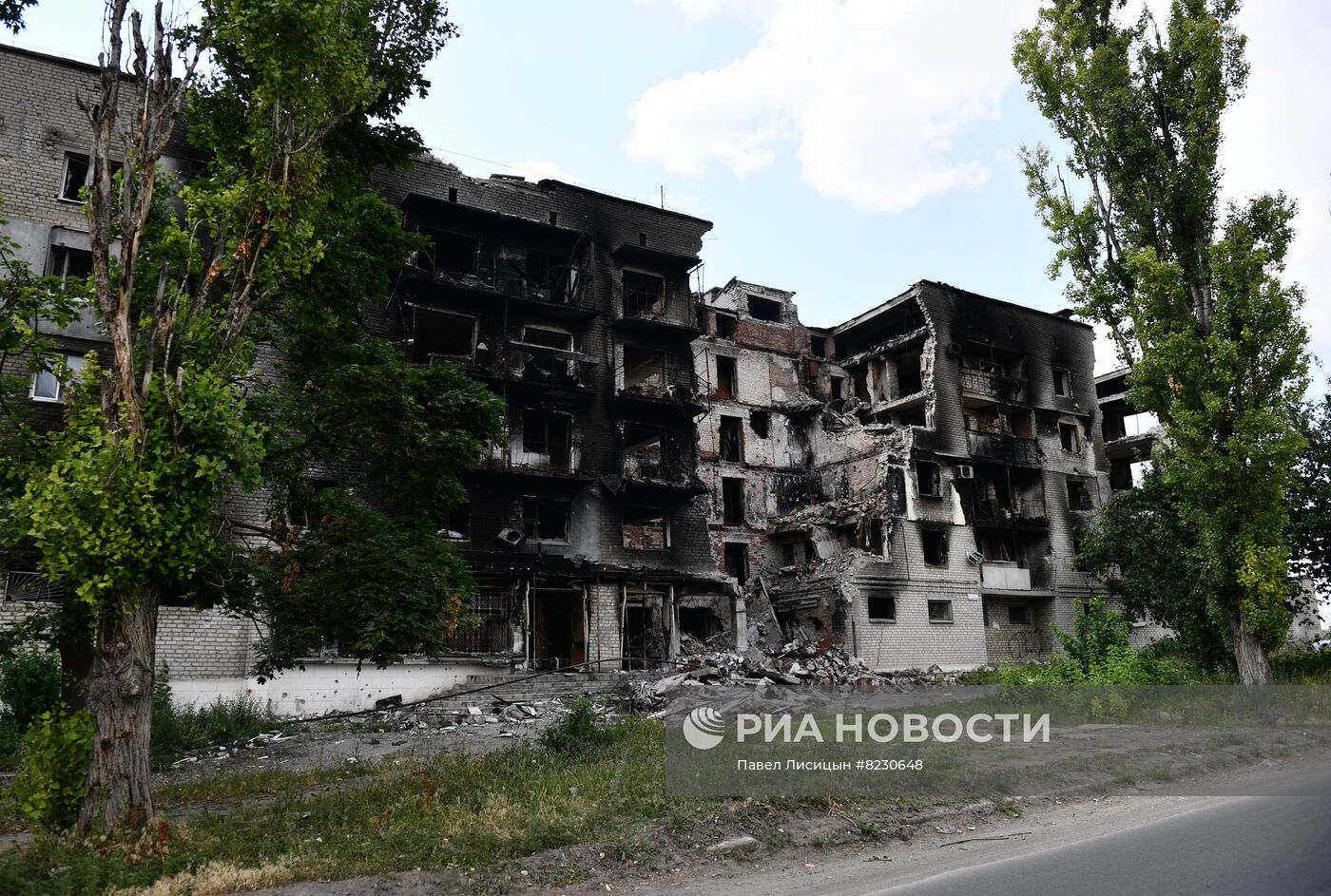 Повседневная мирная жизнь в Волновахе