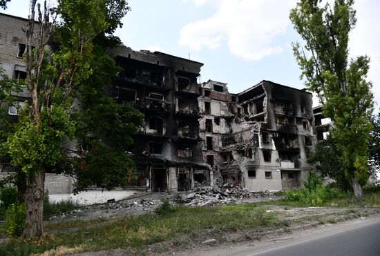 Повседневная мирная жизнь в Волновахе