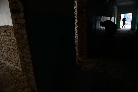 Повседневная мирная жизнь в Волновахе