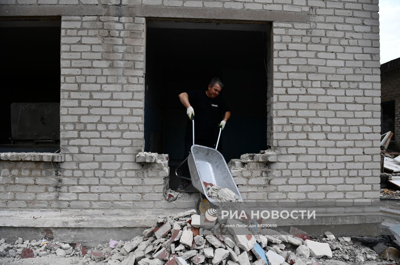 Повседневная мирная жизнь в Волновахе