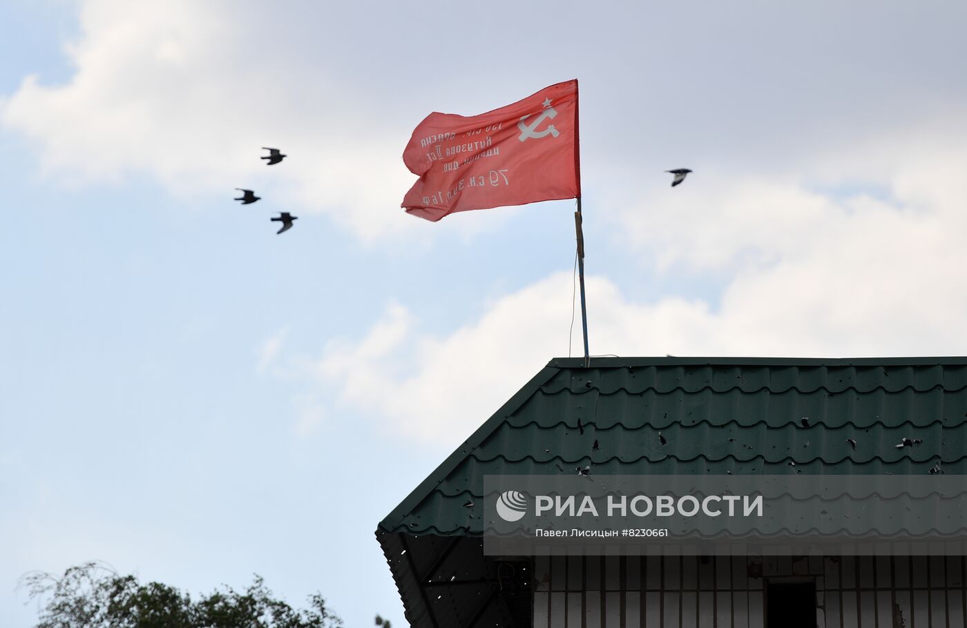 Повседневная мирная жизнь в Волновахе